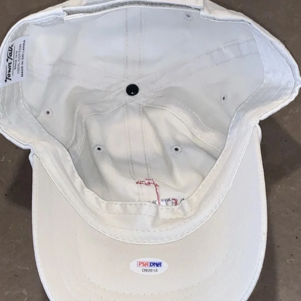 Michelle Wie Autographed NWOT 35th Kraft Nabisco Championship Golf Cap Hat COA